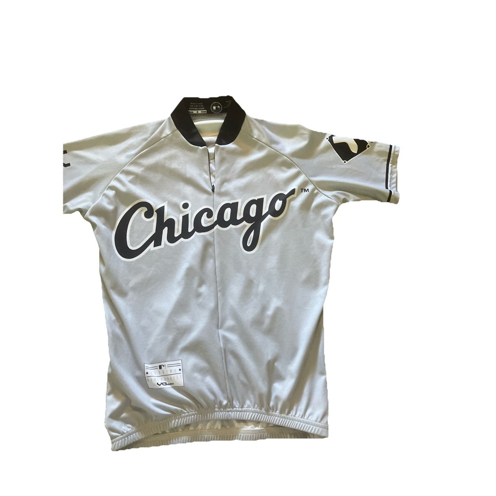 VOMAX Chicago Whitesox MLB Cycling Jersey Made in USA Blue Men's Small